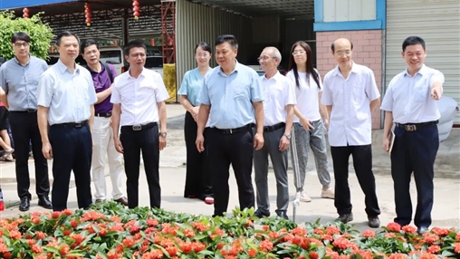 自治區(qū)政協(xié)常委、梧州市政協(xié)主席黃振饒蒞臨百裕集團(tuán)走訪調(diào)研